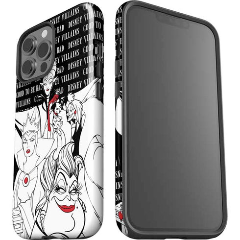 Disney Villains Characters Art iPhone 15 Pro Max Impact Case